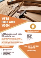 Home Improvement A4 Leaflets by  