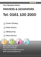 Painters and Decorators A6 Leaflets by 