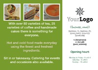 Coffee Shop A6 Leaflets by 