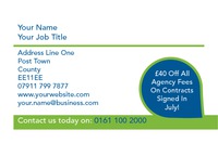 Estate Agents Business Card  by 