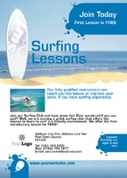 Surfing A6 Leaflets by  