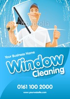 Window Cleaning A5 Leaflets by  