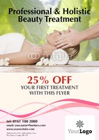 Beauty Salon A4 Leaflets by  