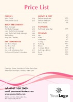 Beauty Salon A4 Leaflets by 