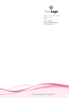 Beauty Salon A4 Stationery by  
