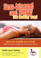 Tanning A5 Leaflets by  