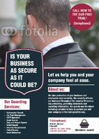 Security A5 Leaflets by  