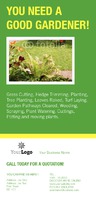 Garden Maintenance 1/3rd A4 Leaflets by 