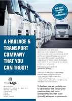 Logistics A5 Leaflets by  