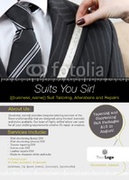 Seamstress A6 Leaflets by  
