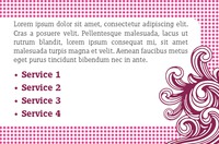 Beauty Salon Business Card  by 