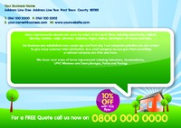 Home Maintenance A5 Leaflets by 