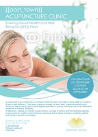 Health And Beauty A6 Leaflets by  