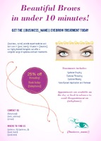 Salon A6 Leaflets by Claudia Vergine