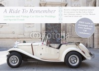 Car Hire A6 Leaflets by  