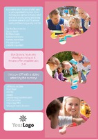 Nursery A5 Leaflets by Rebecca Doherty