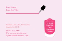 Salon Business Card  by 