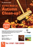Garden Maintenance A5 Leaflets by  
