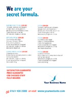 Cleaning A4 Leaflets by Templatecloud