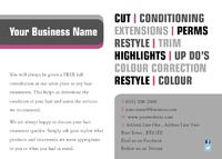 Hair A6 Leaflets by 