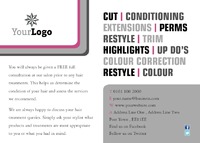 Hair A6 Leaflets by 