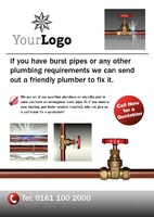 Plumbers A5 Leaflets by  