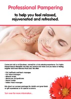 Beauty Salon A6 Leaflets by  