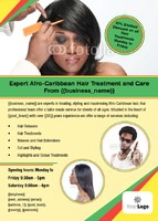 Hairdresser A6 Leaflets by  