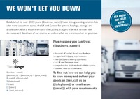 Logistics A5 Leaflets by 