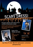 Fancy Dress A4 Leaflets by  