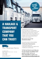 Logistics A4 Flyers by  