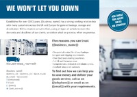 Logistics A5 Flyers by 