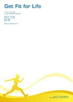 Gym A4 Stationery by 