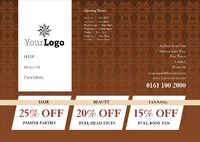 Hair A5 Leaflets by  
