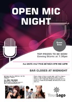 Karaoke A5 Flyers by  