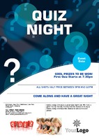 Games Night A5 Leaflets by  