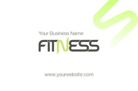 Gym Business Card  by  
