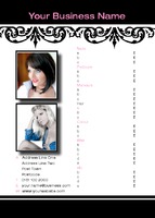 Hair A6 Leaflets by  