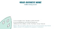 Ironing and Laundry Services 1/3rd A4 Stationery by  