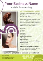 Beauty Salon A6 Leaflets by  