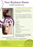 Beauty Salon A5 Leaflets by  