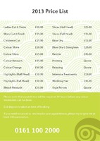 Beauty Salon A5 Leaflets by 