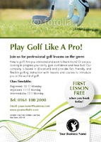 Sports A6 Leaflets by  