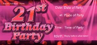  1/3rd A4 Invitations by  
