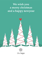  A6 Christmas Cards by Templatecloud 