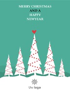  A6 Christmas Cards by Templatecloud 