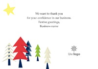  A5 Christmas Cards by Templatecloud