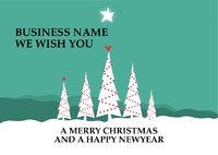  A5 Christmas Cards by Templatecloud 
