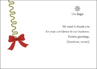  A5 Christmas Cards by Templatecloud