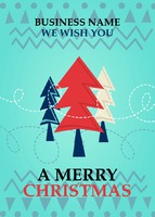  A6 Christmas Cards by Templatecloud 
